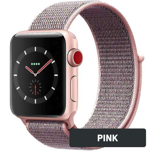 apple watch series 3 pink band